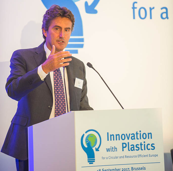 Daniele Ferrari, plasticseurope, plásticos, economía circular, evento bruselas, innovación, reciclado, eficiencia de recursos, medio ambiente