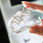 freeformer, fabricación aditiva, formnext, formnext 2017, Arburg, piezas funcionales, polipropileno, materiales, prototipado, sistema abierto, freeformer, pinzas funcionales, impresión 3D, inyección de plástico