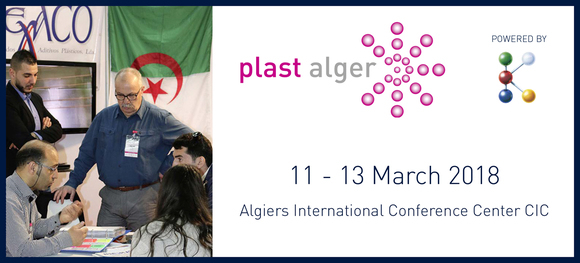 Plast Alger 2018, feria de plásticos, Argelia, mercado argelino, feria de plásticos, norte de áfrica, feria K, Fairtrade, Messe Dusseldorf