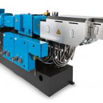 Coperion, extrusora doble husillo, extrusión, plástico, versión pintura, ZSK 43 Mv PLUS