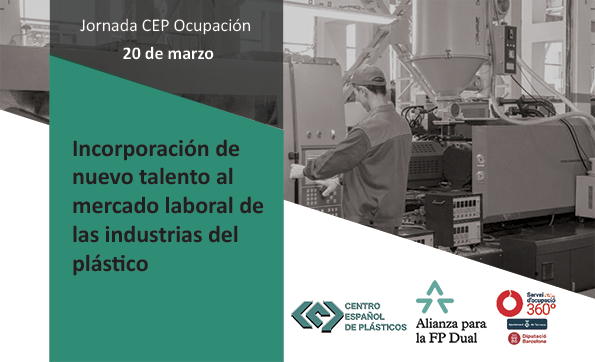 CEP, centro español de plásticos, jornada, nuevos talentos, incorporación de personal, plásticos, FP Dual, proyecto Ocupació a la indústria local