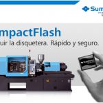 Sumitomo (SHI) Demag, kit compact flash, intelect, inyectoras de plástico, sustitución, disqueteras de 3,5