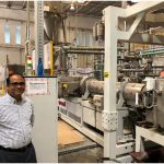 extrusora MRS de Gneuss, Gneuss, Consent Plastic, fleje, plasticband, escamas de pet, botellas de pet recicladas, pet de postconsumo