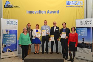 bio-based awards 2018, nova-institute, aimplas, bioplásticos, torre de agua, PLA, plásticos biodegradables, economía circular, colonia