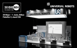 robots colaborativos, cobots, BIEMH 2018, robótica industrial, fabricación aditiva, robótica, jordi pelegrí, universal robots