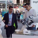 plataforma abb ability, robots abb, packaging, Hispack 2018, robot irb 460, yumi, robot colaborativo