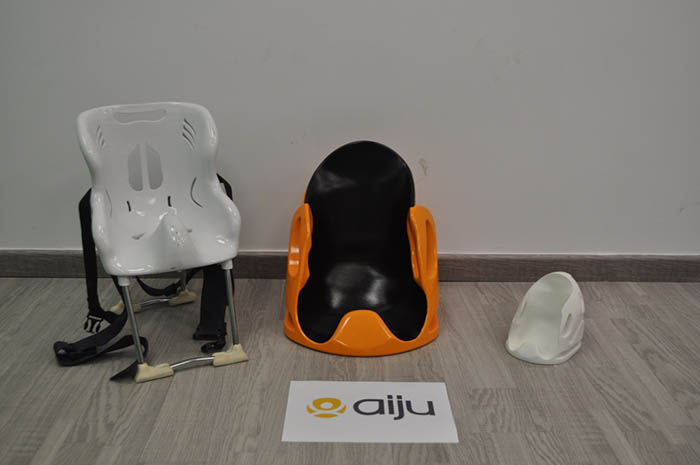 silla, impresión 3D, silla niña, AIJU, adaptación, personalización, fabricación aditiva, material polimérico
