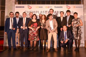chemplast expo, ganadores premios chemplast 2018, chemplast awards 2018, innovación, repsol, cepsa, centro español de plásticos, 3d industria, innovación, plásticos, química