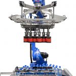 yaskawa, air grip, pinza para botellas, empack 2018, motoman hc10, cobot, robot colaborativo, packaging