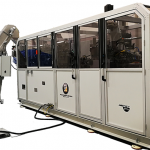 MiPET 2PN, sopladora de pet, preformas de pet, maquina de soplado de plástico, soplado de plástico, meccanoplastica, meccanoplastica ibérica, botellas de pet, producción, velocidad, producción, 4.000 botellas por hora, molde de dos cavidades, Angola, packaging, envase