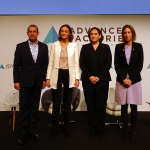 advanced factories, inauguración, feria, industria 4.0, digitalización, edición 2019, automatización, robots, yaskawa, gimatic, universal robots, advanced Factories, reyes maroto, angels chacon, albert planas, ada colau