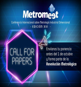 Metromeet, convocatoria de ponencias, metromeet 2020, conferencia internacional de metrología, innovalia metrology, febrero 2020