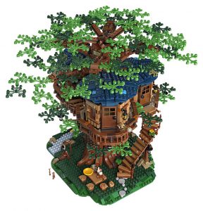 La casa del árbol de Lego