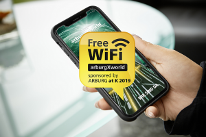 wifi gratis de arburg en la k2019