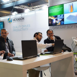 Hexagon en la feria Industry