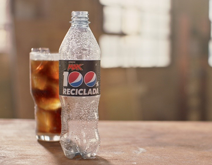 pepsi botellas plástico reciclado, PepsiCo rPET, botellas 100% recicladas, Pepsi

