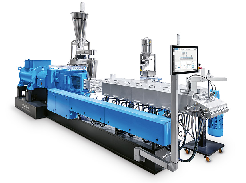extrusora de plásticos Coperion en la K2025