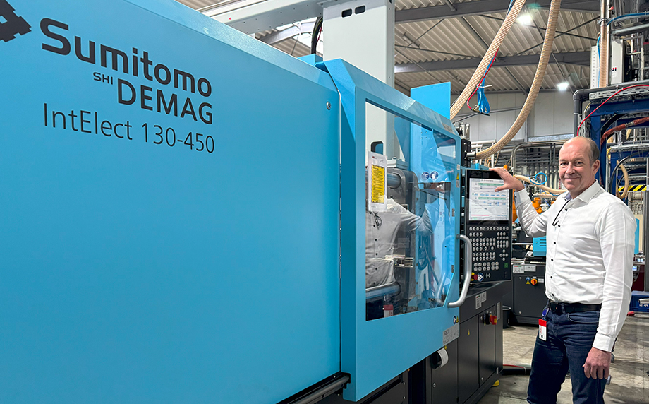 inyectora de Sumitomo (SHI) Demag en SLM Kunststofftechnik