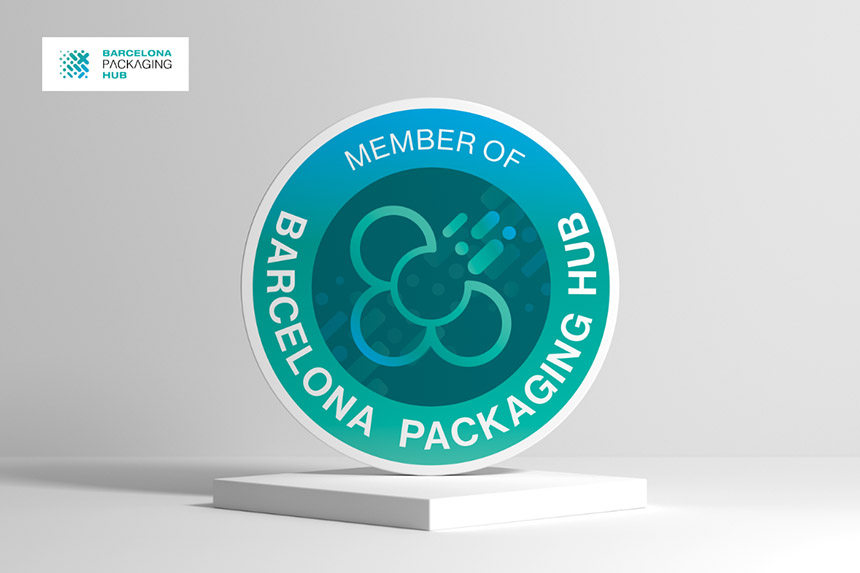 Sello Barcelona Packaging Hub
