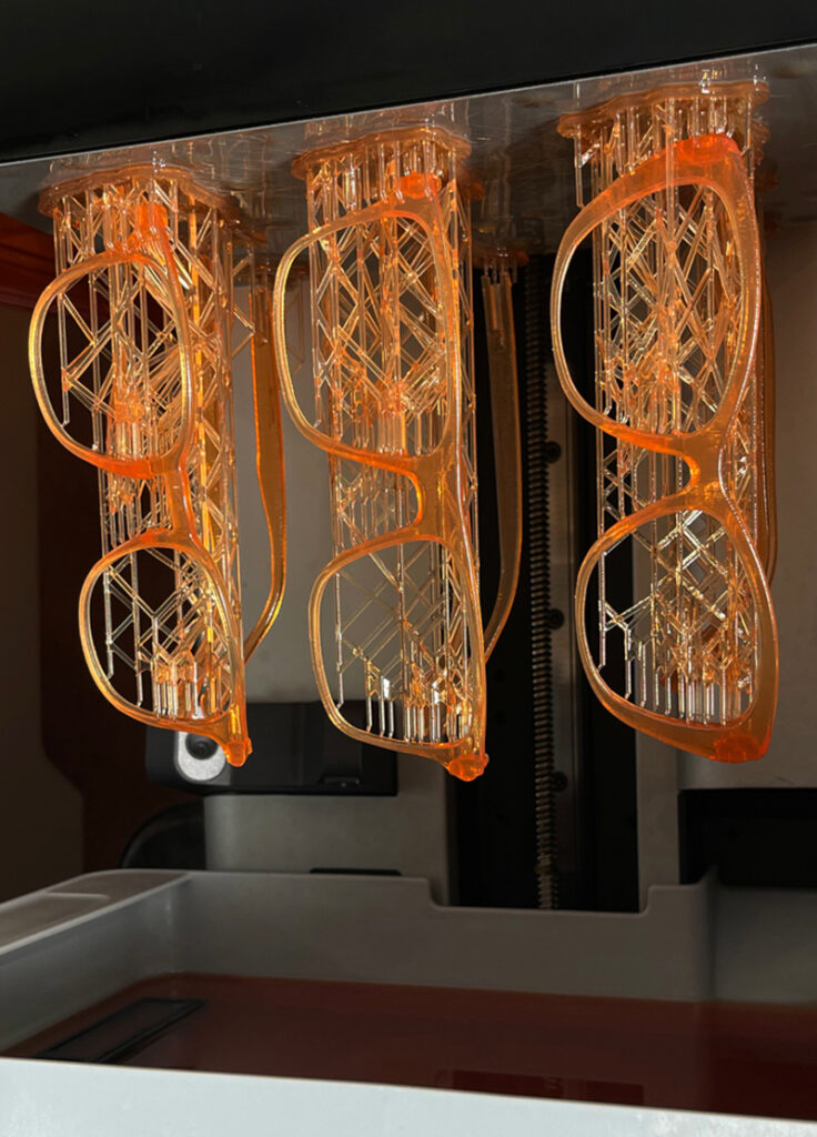 custom lab visionLab gafas impresas 3D