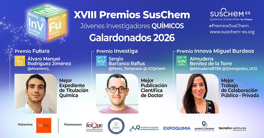 Ganadores premios suschem - España 2026