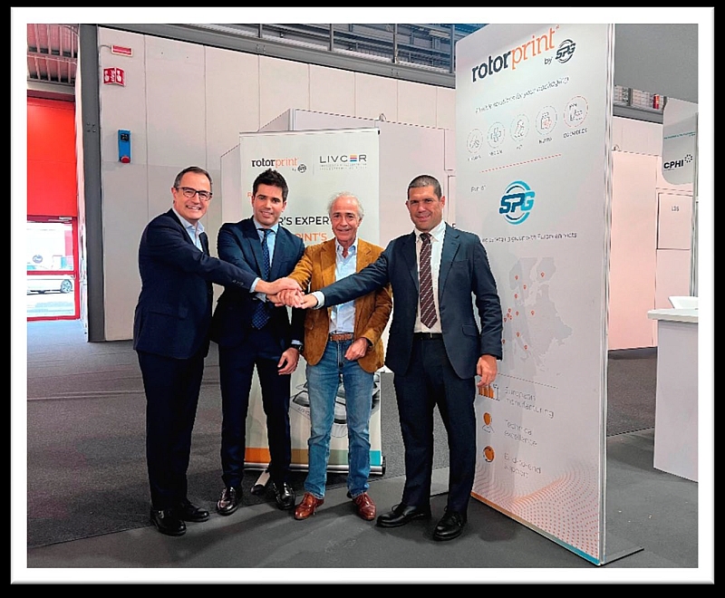 Rotor Print by SPG, especialista en impresión y fabricación de envases flexibles, ha adquirido el 51% de Livcer Impression Flexographique,